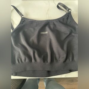 ❤️‍🔥3 for $30 | Gymshark Black High Front Low Back Sports Bra